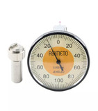 ASIMETO Индикатор рычажно-зубчатый 0,002 мм, вертикальный 0,2 мм, 0-100-0, D40