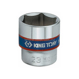 KING TONY Головка торцевая стандартная шестигранная 3/8", 24 мм