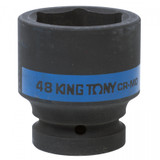 KING TONY Головка торцевая ударная шестигранная 1", 48 мм
