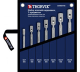 Thorvik Набор ключей гаечных карданных в сумке, 6-19 мм, 7 предметов DSWS7TB