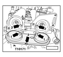 Licota Набор фиксаторов для бензиновых двигателей VW-Audi 1,4/1,6 FSI/TSI