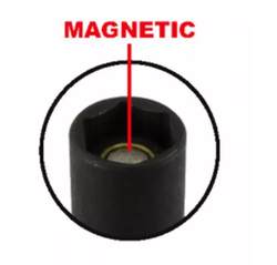 Licota Головка торцевая ударная глубокая с магнитом 1/4" 6 гр. 10 мм