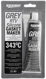 RUNWAY Герметик-прокладка серый высокотемпературный  85г.