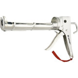 MATRIX Пистолет для герметика, 310 мл, "полуоткрытый", хромир., зубчатый шток 7 мм