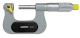 ASIMETO Микрометр для измерения резьбы в наборе со сменными губками 0,01 мм, 25-50 мм