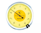 ASIMETO Индикатор часового типа 0,01 мм, 0-3 мм, 0-100 с горизонтальным расположением шкалы