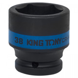 KING TONY Головка торцевая ударная шестигранная 3/4", 38 мм