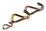 Крюк для стяжных механизмов J-образный двойной Magnus-Profi, 2 т, лента 35 мм