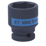 KING TONY Головка торцевая ударная шестигранная 1/2", 27 мм 453527M