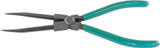 JONNESWAY Щипцы прямые для стопорных колец удлиненные с ПВХ рукоятками, сжим, 215 мм, 10-32 мм