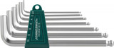 JONNESWAY Комплект угловых шестиграников LONG с шаром 2,5-10мм, 7 предметов S2 материал
