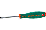 JONNESWAY Отвертка стержневая шлицевая ANTI-SLIP GRIP, SL5.5х75 мм