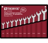 Thorvik Набор ключей гаечных рожковых серии ARC в сумке, 6-24 мм, 10 предметов