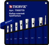 Thorvik Набор ключей трубчатых в сумке, 6-19 мм, 7 предметов