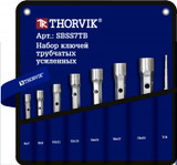 Thorvik Набор ключей трубчатых усиленных в сумке, 6-19 мм, 7 предметов