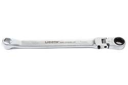 Licota Ключ накидной трещоточный гибкий c фиксацией 6гр. 8 мм