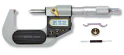 ASIMETO Микрометр для измерения высоты обжима цифровой IP65 0,001 мм, 0-25 мм тип C