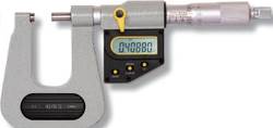 ASIMETO Микрометр для измерения листового металла цифровой IP65 0,001 мм, 0-25 мм, H=50мм, тип A