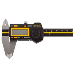 ASIMETO Штангенциркуль цифровой ABS 0,01 мм, 0-150 мм