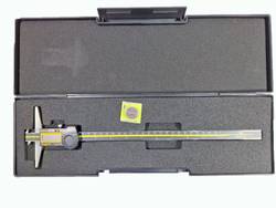 ASIMETO Штангенглубиномер цифровой ABS с двойным крюком 0,01 мм, 0—300 мм