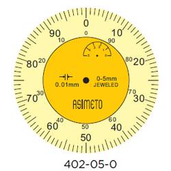 ASIMETO Индикатор часового типа 0,01 мм, 0-5 мм, 0-100