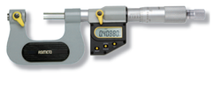 ASIMETO Микрометр для измерения резьбы в наборе со сменными губками цифровой IP65 0,001мм, 125-150мм