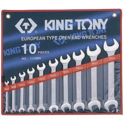 KING TONY Набор рожковых ключей, 6-28 мм, 10 предметов