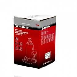 MATRIX Домкрат гидравлический бутылочный, 16 т, 230-460 мм