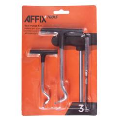AFFIX Набор для демонтажа сальников и резиновых колец, кейс, 3 предмета